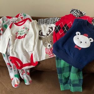 Newborn Christmas bundle.